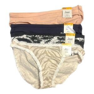 Jenni 2 Bikini and 2 Core Panty Size Small